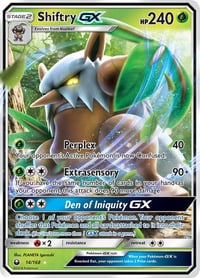 Shiftry GX - SM - Celestial Storm - Near Mint