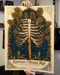 Image 2 of QOTSA | JOSHUA TREE - APRIL, 24 | GOLD FOIL