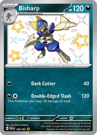Bisharp - SV: Paldean Fates - Near Mint
