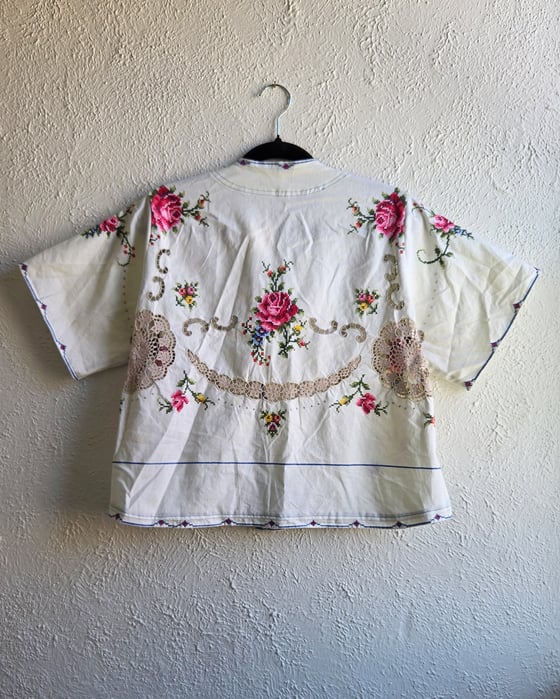 Image of Blue Rose Baseball Jersey 