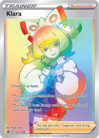 Klara (Secret) - SWSH06: Chilling Reign - Near Mint