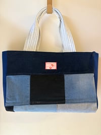 Image 2 of The Denim Patchwork Tote