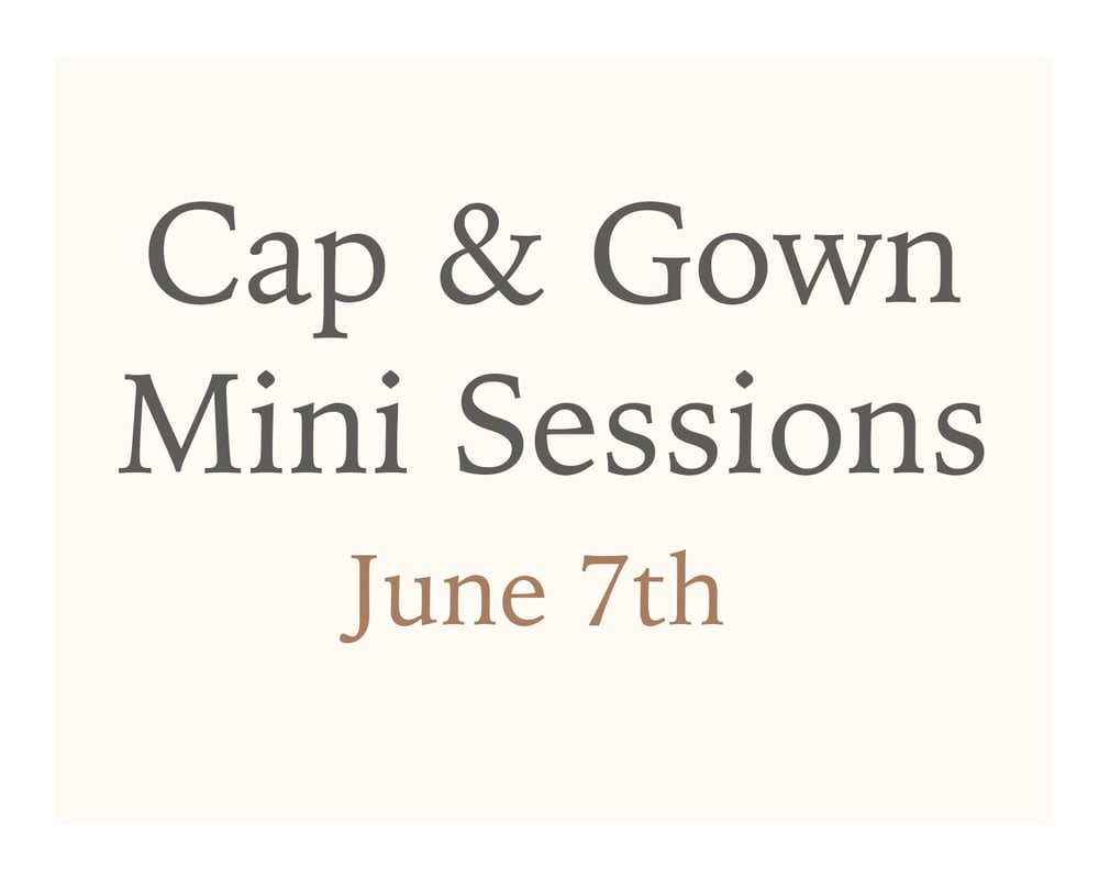 Image of Cap & Gown Mini Sessions 