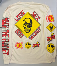 Image 7 of Cody DeFranco Hackers Ivory Long Sleeve Size Large NEW