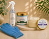 Magnesium Kits! 8 oz Body scrub, Shea butter lotion,  all-purpose spray,  & exfoliating glove . 