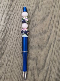 Image 2 of Blue floral pen 💛