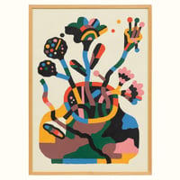 Image 1 of 'Flowers' - painting