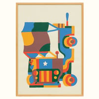 Image 1 of 'Willys Jeep' -  painting