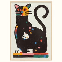 'Cat' - painting