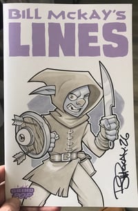 Image of D’orc  Original 1/1 Sketch Cover 