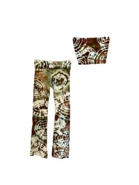 Image 1 of Lunar Flow Yoga Pants +  Cropped Tube Top Set - Medium