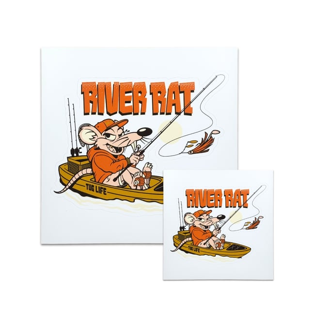 NEW River Rat Stickers