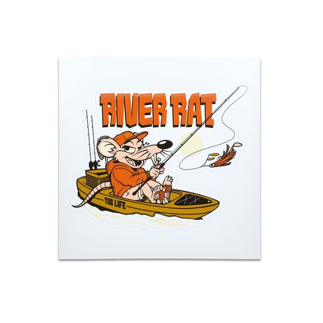 NEW River Rat Stickers