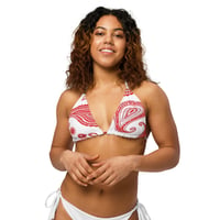 Image 1 of Paisley String Bikini Top