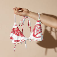 Image 2 of Paisley String Bikini Top