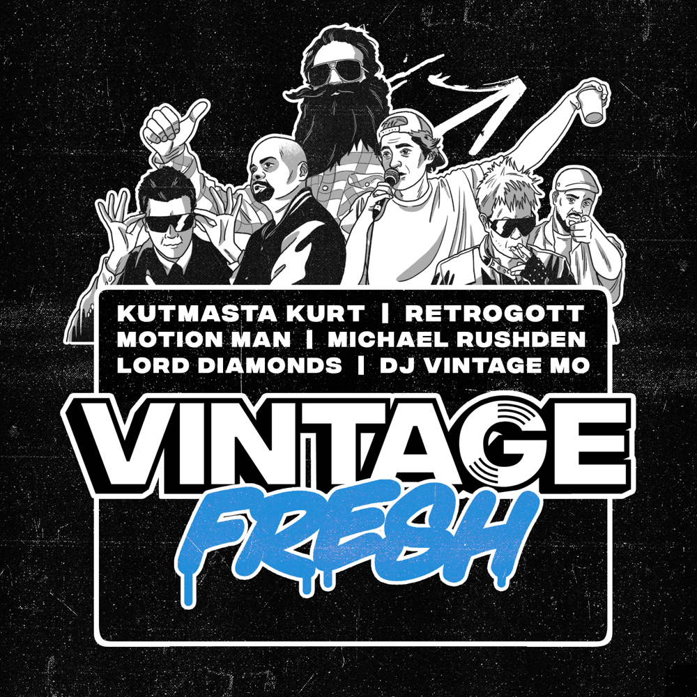 Image of VINTAGE FRESH COMPILATION CD (JEWEL CASE)