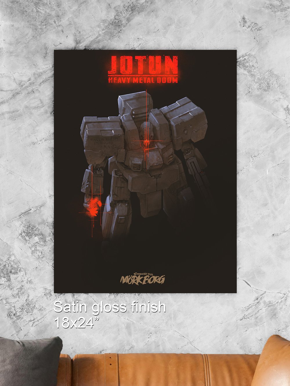 JOTUN: HMD "Too Late to Run" Poster