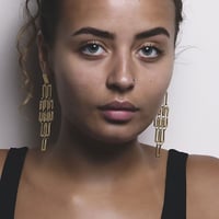 Image 2 of Loom Studs (18ct Gold Plated)