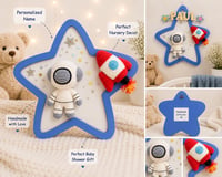 Image 1 of Handmade Crochet Astronaut – Space-Themed Amigurumi Decor