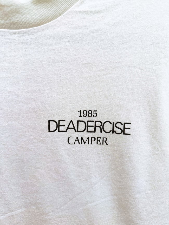 Grateful Dead 1985 Deadercise T-Shirt - Size L