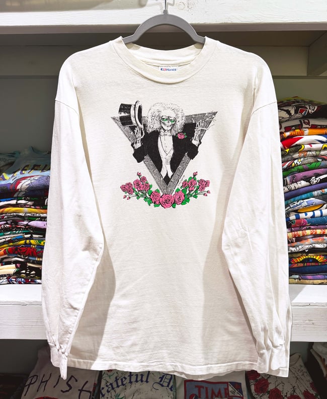 Grateful Dead 1986 Laughing Jack (Jerry Jaspar) Longsleeve Shirt - Fits L