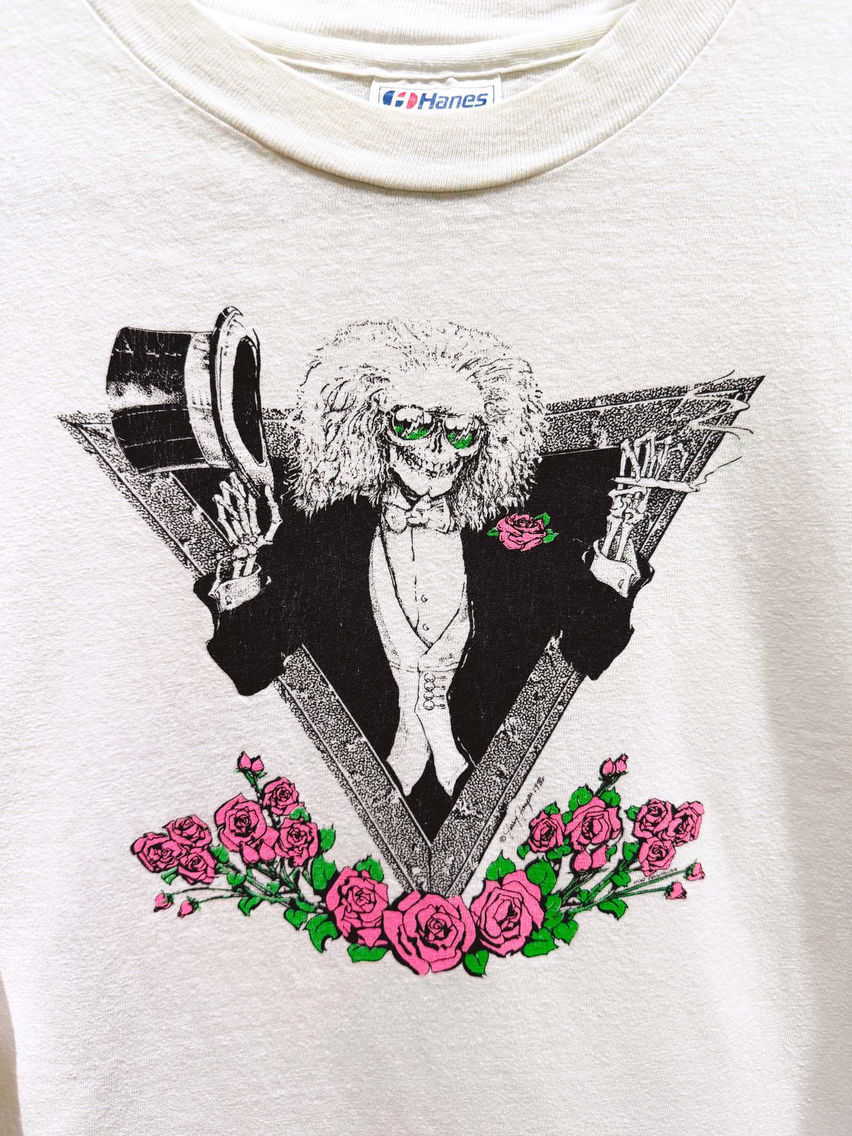 Grateful Dead 1986 Laughing Jack (Jerry Jaspar) Longsleeve Shirt