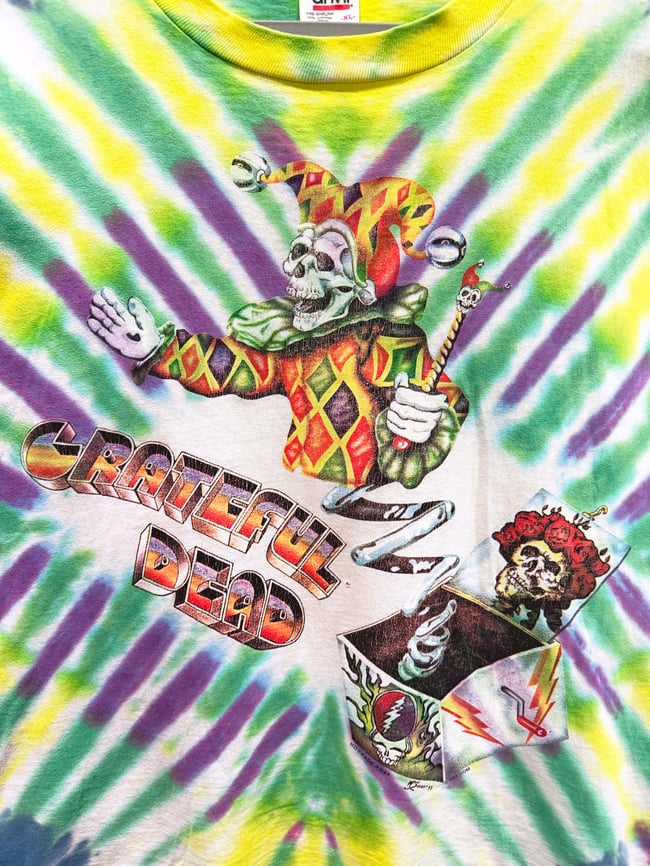Grateful Dead 1993 'Jack in the Box' T-Shirt - Size XL