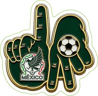 LA Mexico sticker 