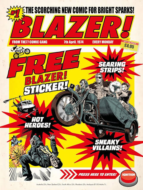 Free comic - choose one with every purchase! 