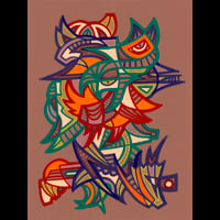 Image 2 of HAWK - 18 x 24" print