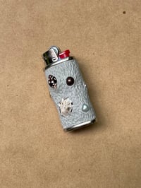 Image 2 of Beachcomber's Lighter Case (neutral shells, pearls)