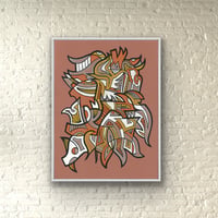 Image 1 of HEAT - 18 x 24" print