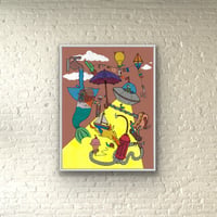 Image 1 of LAUNDRY DAY - 18 x 24" print