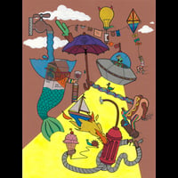 Image 2 of LAUNDRY DAY - 18 x 24" print
