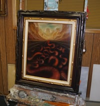 Image 4 of Orm Infestor - original oil painting from the "Gothic" edition of "Sorcery: Contested Realm". 