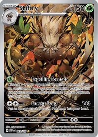 Shiftry - 163/162 - SV05: Temporal Forces - Near Mint