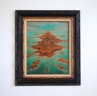 Image 1 of "Landmass" - original oil painting from the "Gothic" edition of "Sorcery: Contested Realm"