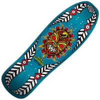 Image 1 of POWELL PERALTA Nicky Guerrero Mask Skateboard Deck Blue 