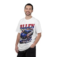 Image 4 of Josh Allen Racing Car T-shirt | #17 Buffalo NY Stock Car Tee