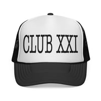 Image 1 of Club XXI Trucker Cap | Retro Roman Numerals, Mesh Back Hat