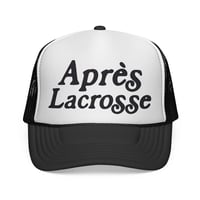 Image 1 of Après Lacrosse Trucker Cap | Lacrosse Hat, Mesh Back