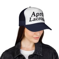 Image 10 of Après Lacrosse Trucker Cap | Lacrosse Hat, Mesh Back