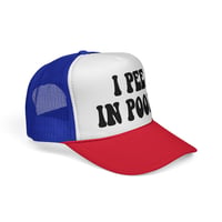 Image 14 of I Pee In Pools Trucker Cap | Funny Statement Mesh Hat