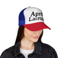 Image 16 of Après Lacrosse Trucker Cap | Lacrosse Hat, Mesh Back