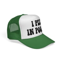 Image 17 of I Pee In Pools Trucker Cap | Funny Statement Mesh Hat