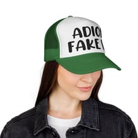 Image 19 of Adios Fake ID Trucker Cap | Funny 21st Birthday