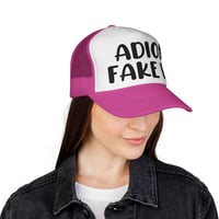 Image 22 of Adios Fake ID Trucker Cap | Funny 21st Birthday
