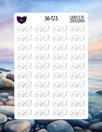 Image 24 of Bill Due Font T-T23