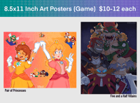 Image 3 of Medium Art Prints - 8.5x11” (Choose a Design)