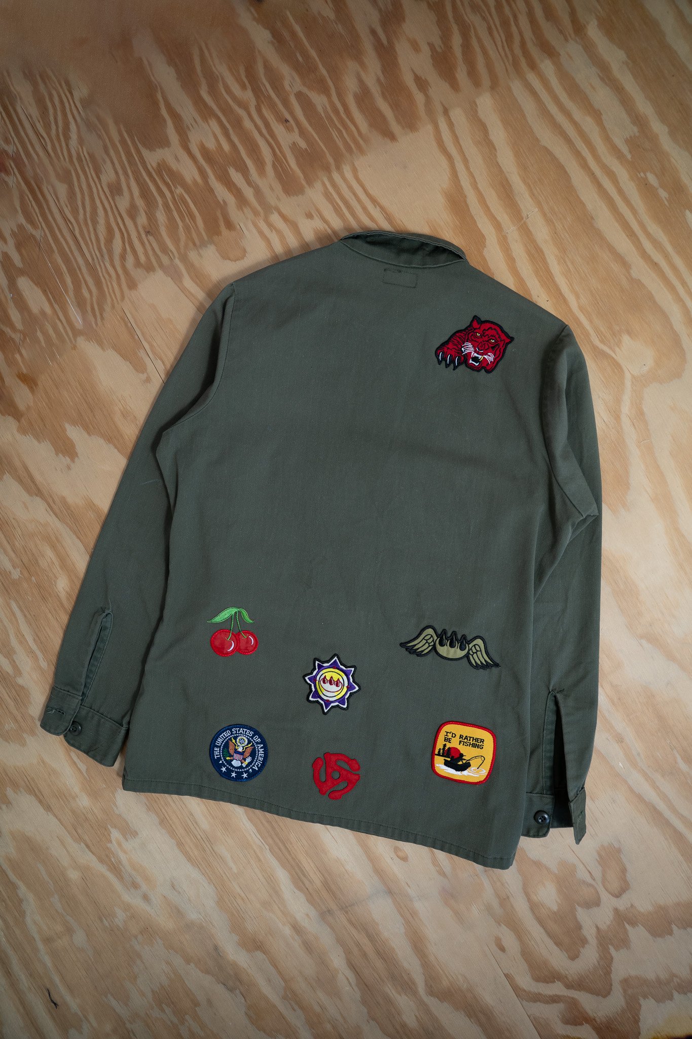 Image of Vintage Patchwork U.S. Army Field Shirt